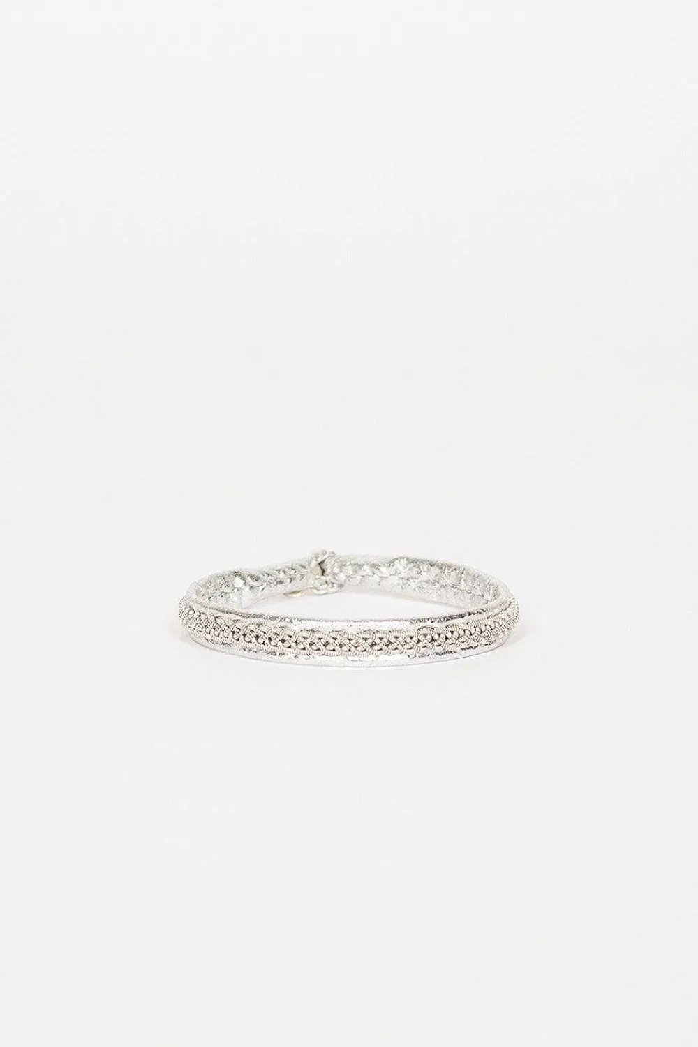 Maria Rudman Silver Hide A Bracelet 9| Bracelets