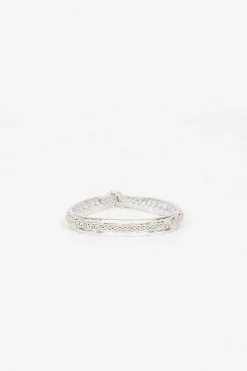 Maria Rudman Silver Hide A Bracelet 8| Bracelets