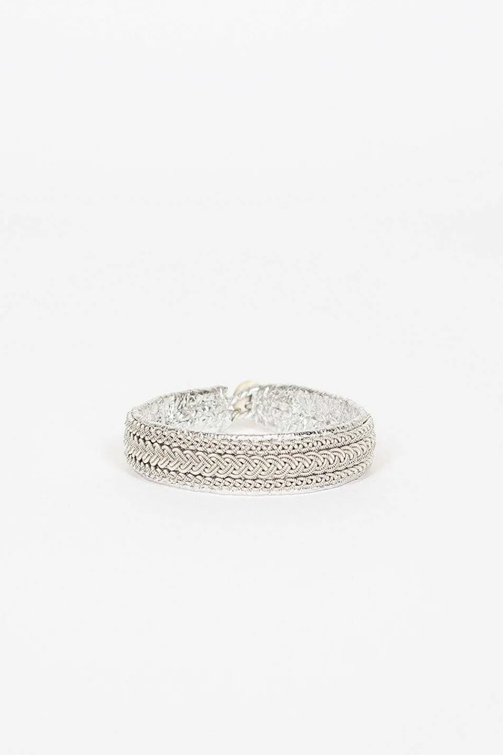 Maria Rudman Silver Hide B Bracelet 2| Bracelets