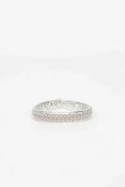 Maria Rudman Silver Hide B Bracelet 1| Bracelets