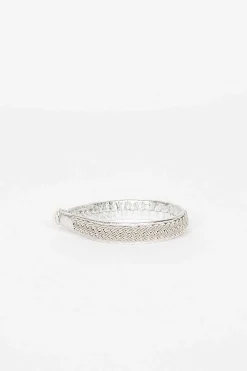 Maria Rudman Silver Hide B Bracelet 1| Bracelets