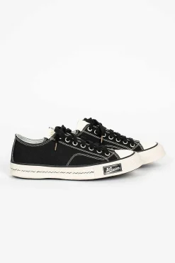 VISVIM Skagway Lo Black Canvas| Sneakers