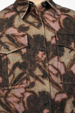 Dries Van Noten Sleeveless Floral Overshirt| Shirts