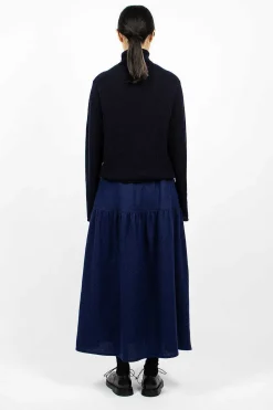 Sofie D'Hoore Sling Skirt Woven Blue| Skirts