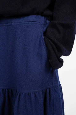 Sofie D'Hoore Sling Skirt Woven Blue| Skirts