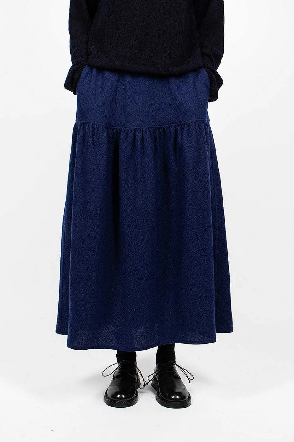 Sofie D'Hoore Sling Skirt Woven Blue| Skirts