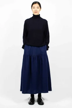 Sofie D'Hoore Sling Skirt Woven Blue| Skirts