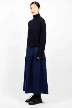 Sofie D'Hoore Sling Skirt Woven Blue| Skirts