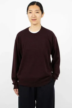 6397 Slouchy Crewneck Chocolate| Knitwear