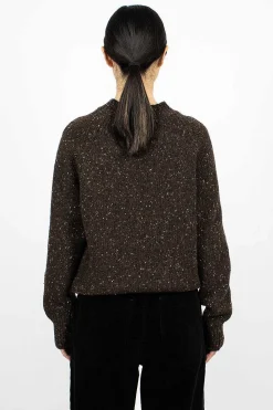 Margaret Howell Soft Donegal Jumper Earth| Knitwear