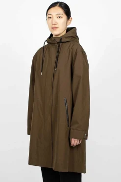 Margaret Howell Sports Parka Ventile Bark| Outerwear