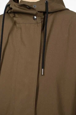 Margaret Howell Sports Parka Ventile Bark| Outerwear