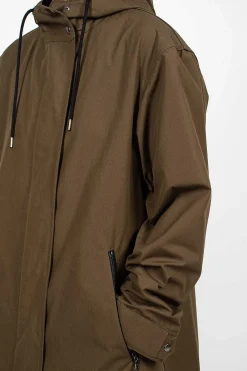 Margaret Howell Sports Parka Ventile Bark| Outerwear