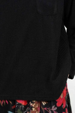Engineered Garments FWK Square Neck Shirt Black| Shirts