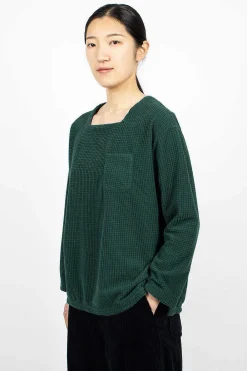 Engineered Garments FWK Square Neck Shirt Forest| Shirts