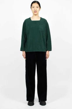 Engineered Garments FWK Square Neck Shirt Forest| Shirts
