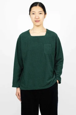 Engineered Garments FWK Square Neck Shirt Forest| Shirts