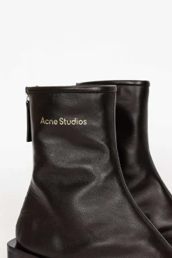 Acne Studios Square Toe Boot Black| Boots