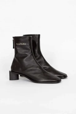 Acne Studios Square Toe Boot Black| Boots