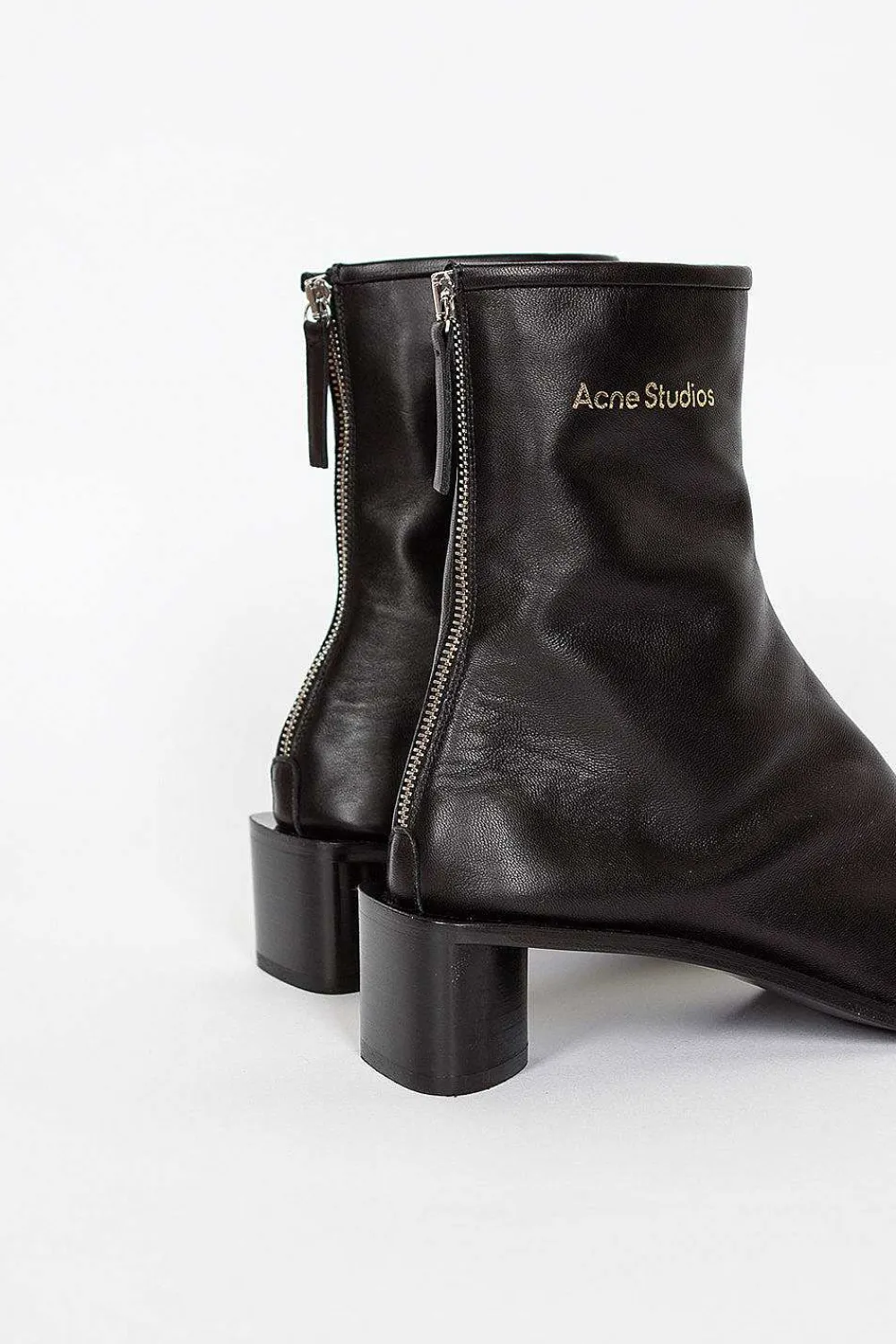 Acne Studios Square Toe Boot Black| Boots
