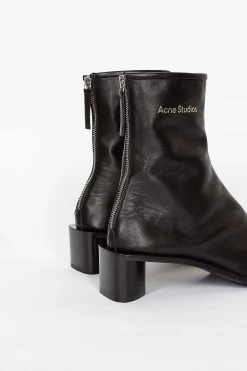 Acne Studios Square Toe Boot Black| Shoes