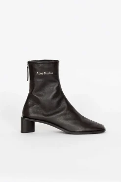 Acne Studios Square Toe Boot Black| Shoes