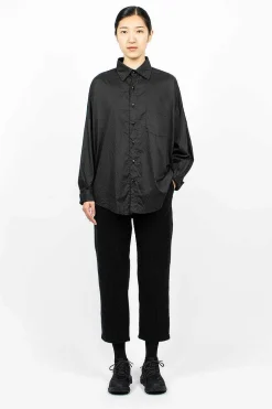 Engineered Garments FWK Stk Waffle Pant Black| Trousers