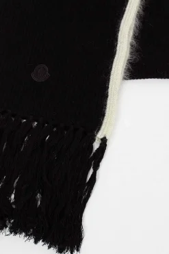 Moncler Stripe Scarf Mohair Blend| Scarves & Gloves