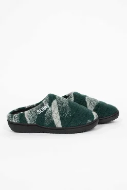 and wander Subu Mountain Camo Sandal Green| Shoes