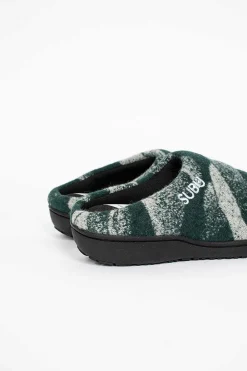 and wander Subu Mountain Camo Sandal Green| Shoes