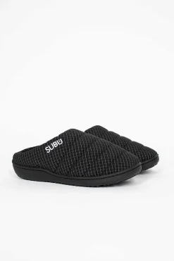 and wander Subu Reflective Ripstop Sandal Black| Shoes