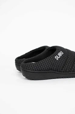 and wander Subu Reflective Ripstop Sandal Black| Shoes