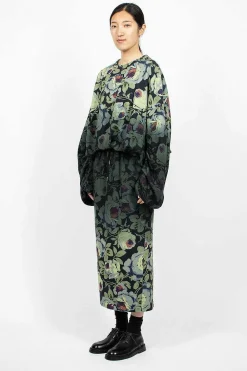 Dries Van Noten Sweatshirt Skirt Dip Dye| Skirts