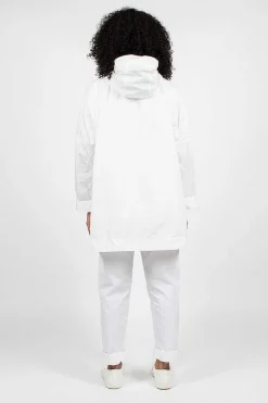 Casey Casey Swing Parka White| Outerwear