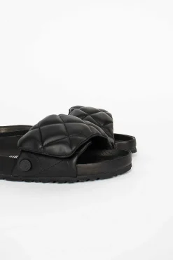 Birkenstock Sylt Quilted Sandal Black| Shoes