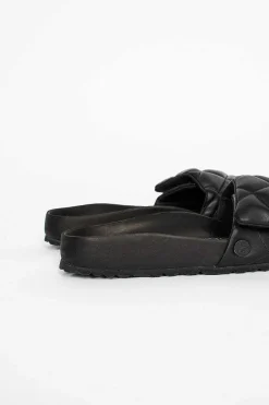 Birkenstock Sylt Quilted Sandal Black| Shoes