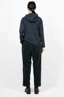 and wander Tapered Corduroy Trouser Blue Green| Trousers