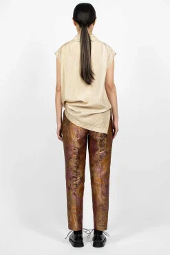 Dries Van Noten Tapestry Tapered Trousers| Trousers