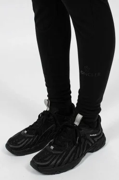 Moncler Technical Jersey Leggings Black| Trousers
