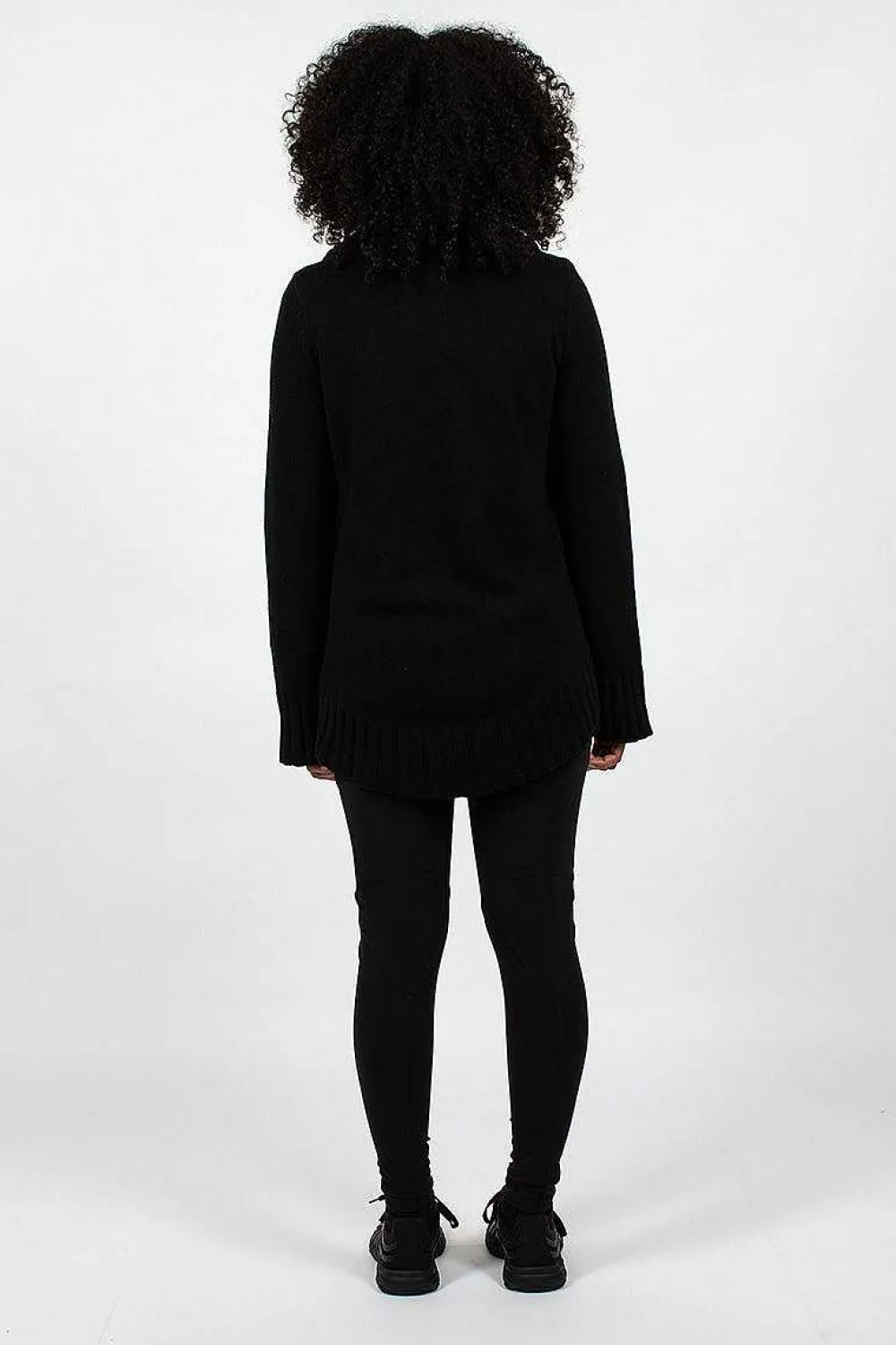 Moncler Technical Jersey Leggings Black| Trousers