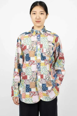 Engineered Garments FWK 19Th Century Shirt Multi Floral Patchwork| Shirts