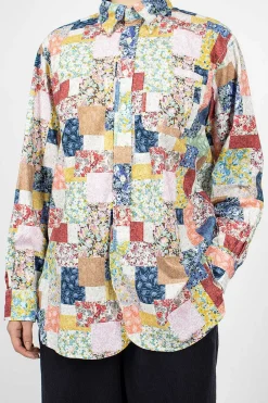 Engineered Garments FWK 19Th Century Shirt Multi Floral Patchwork| Shirts