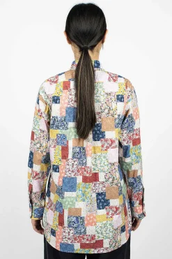 Engineered Garments FWK 19Th Century Shirt Multi Floral Patchwork| Shirts