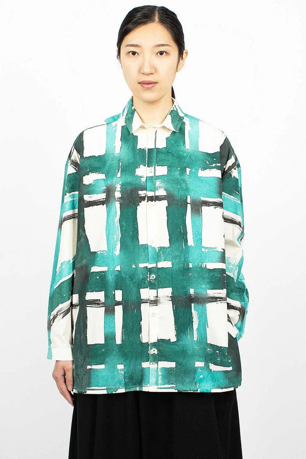 Toogood The Draughtsman Shirt Flint/Viridian| Shirts