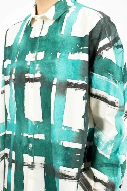 Toogood The Draughtsman Shirt Flint/Viridian| Shirts