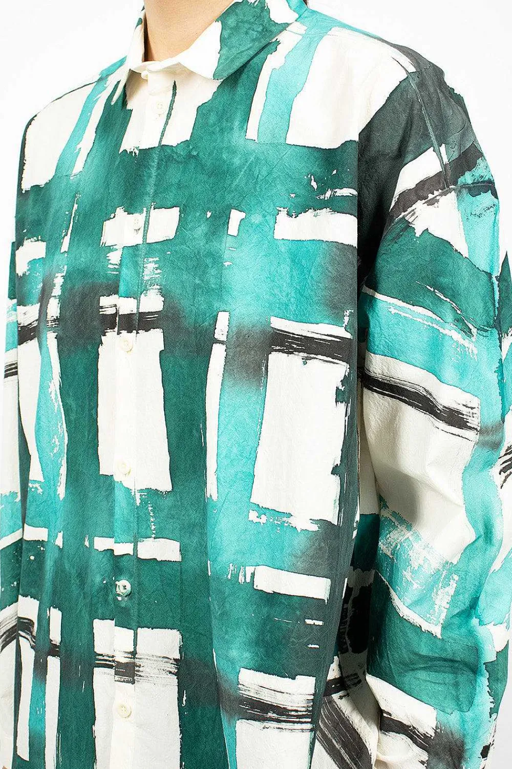 Toogood The Draughtsman Shirt Flint/Viridian| Shirts