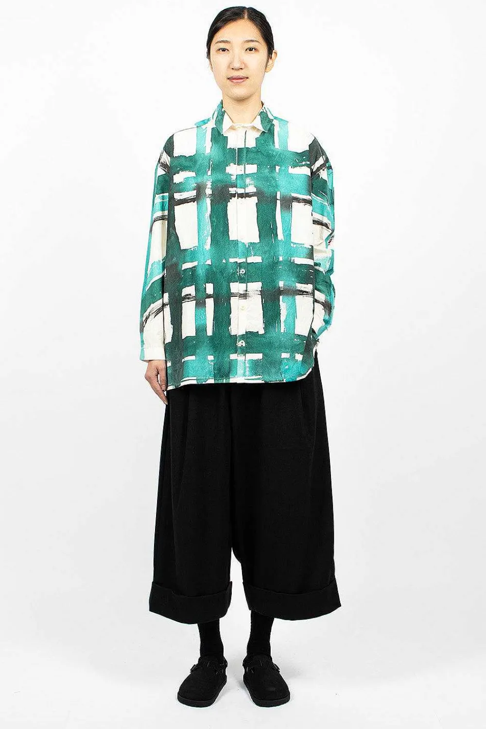 Toogood The Draughtsman Shirt Flint/Viridian| Shirts