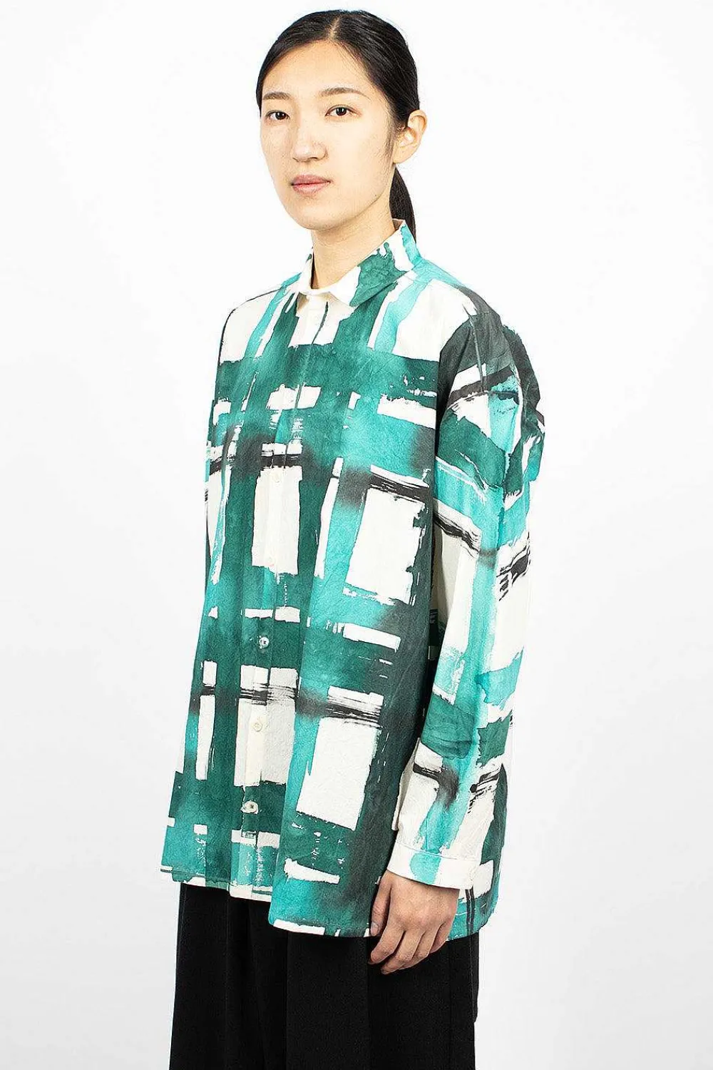 Toogood The Draughtsman Shirt Flint/Viridian| Shirts