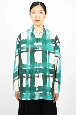Toogood The Draughtsman Shirt Flint/Viridian| Shirts