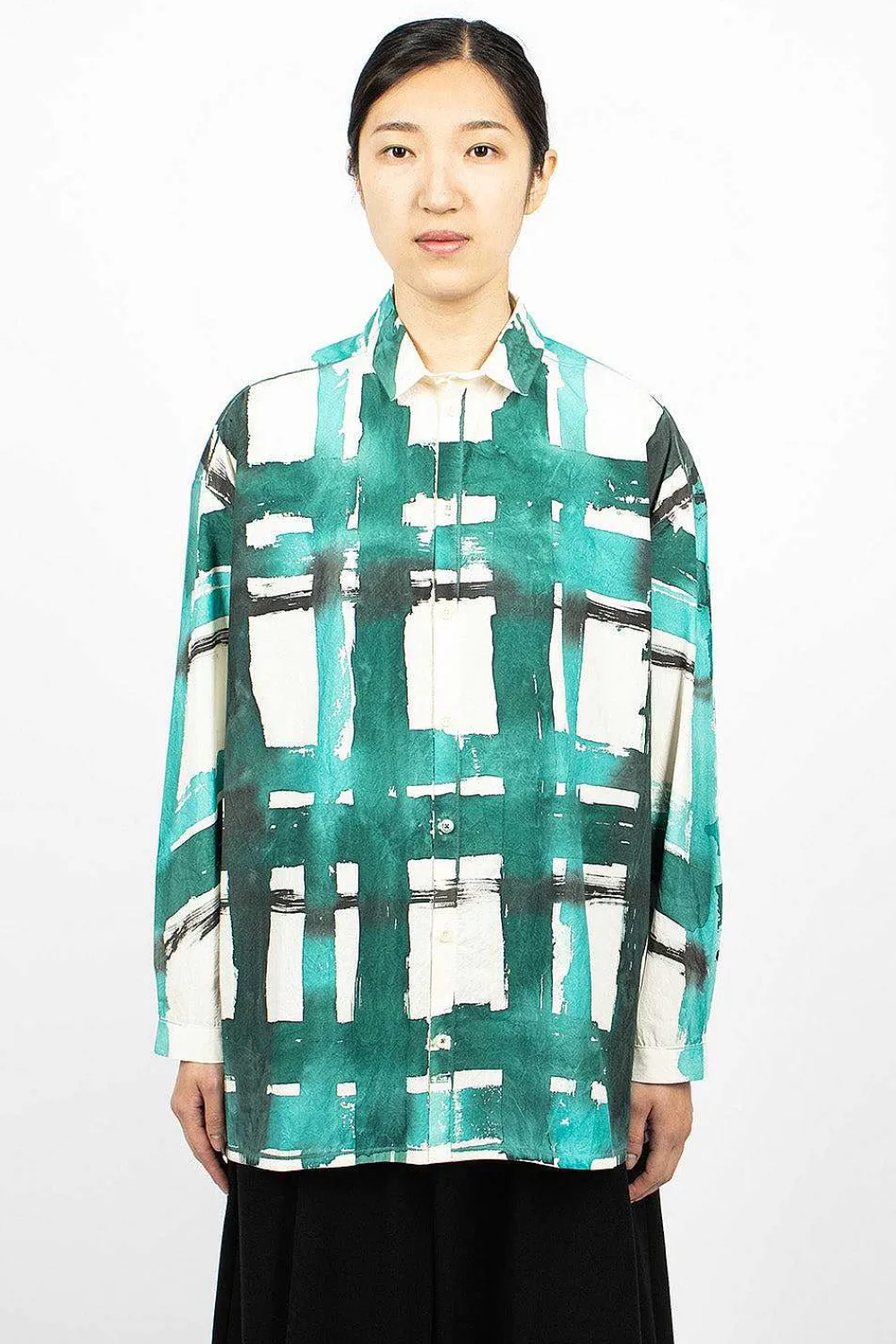 Toogood The Draughtsman Shirt Flint/Viridian| Shirts